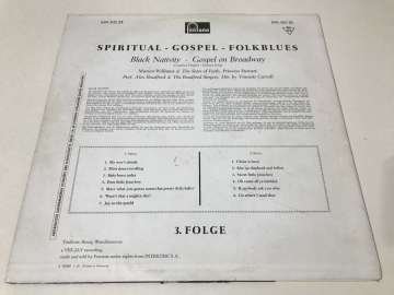 Marion Williams & The Stars Of Faith, Princess Stewart, Prof. Alex Bradford & The Bradford Singers – Spiritual - Gospel - Folk-Blues 3 Black Nativity Gospel On Broadway