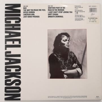 Michael Jackson ‎– Bad