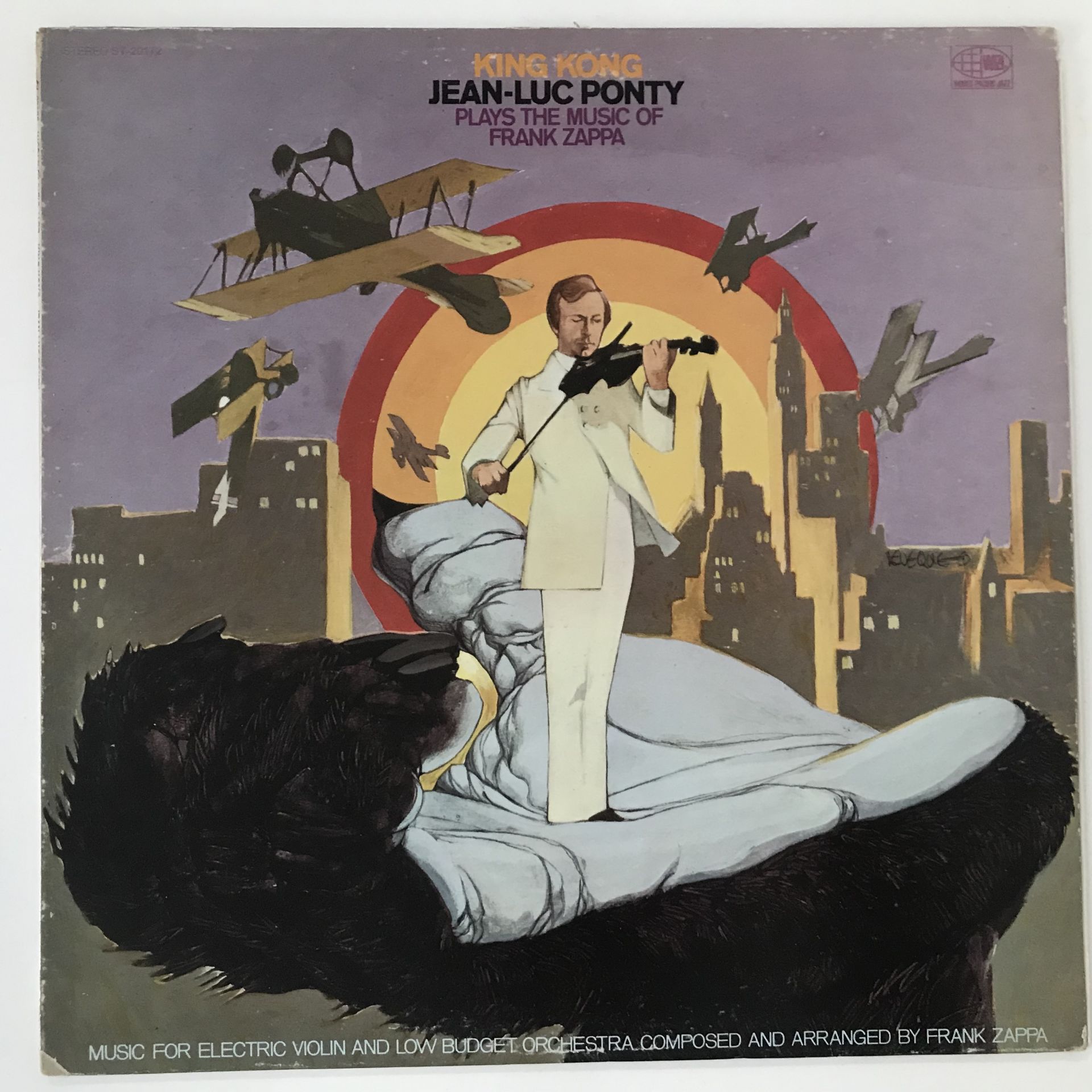 Jean-Luc Ponty – King Kong: Jean-Luc Ponty Plays The Music Of Frank Zappa