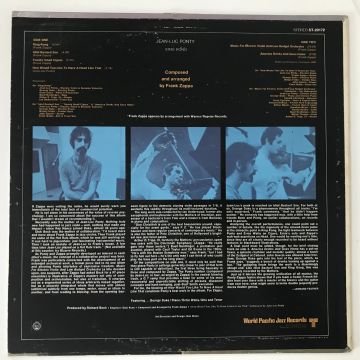 Jean-Luc Ponty – King Kong: Jean-Luc Ponty Plays The Music Of Frank Zappa