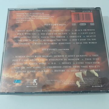 Michael Jackson ‎– HIStory - Past, Present And Future - Book I 2 CD