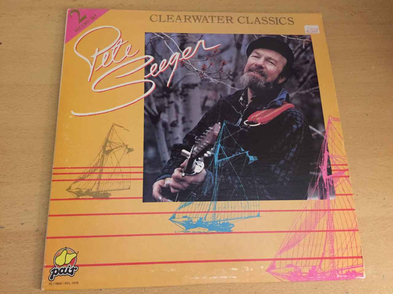 Pete Seeger ‎– Clearwater Classics 2 LP