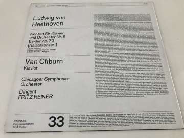 Beethoven - Van Cliburn – Klavierkonzert Es-dur