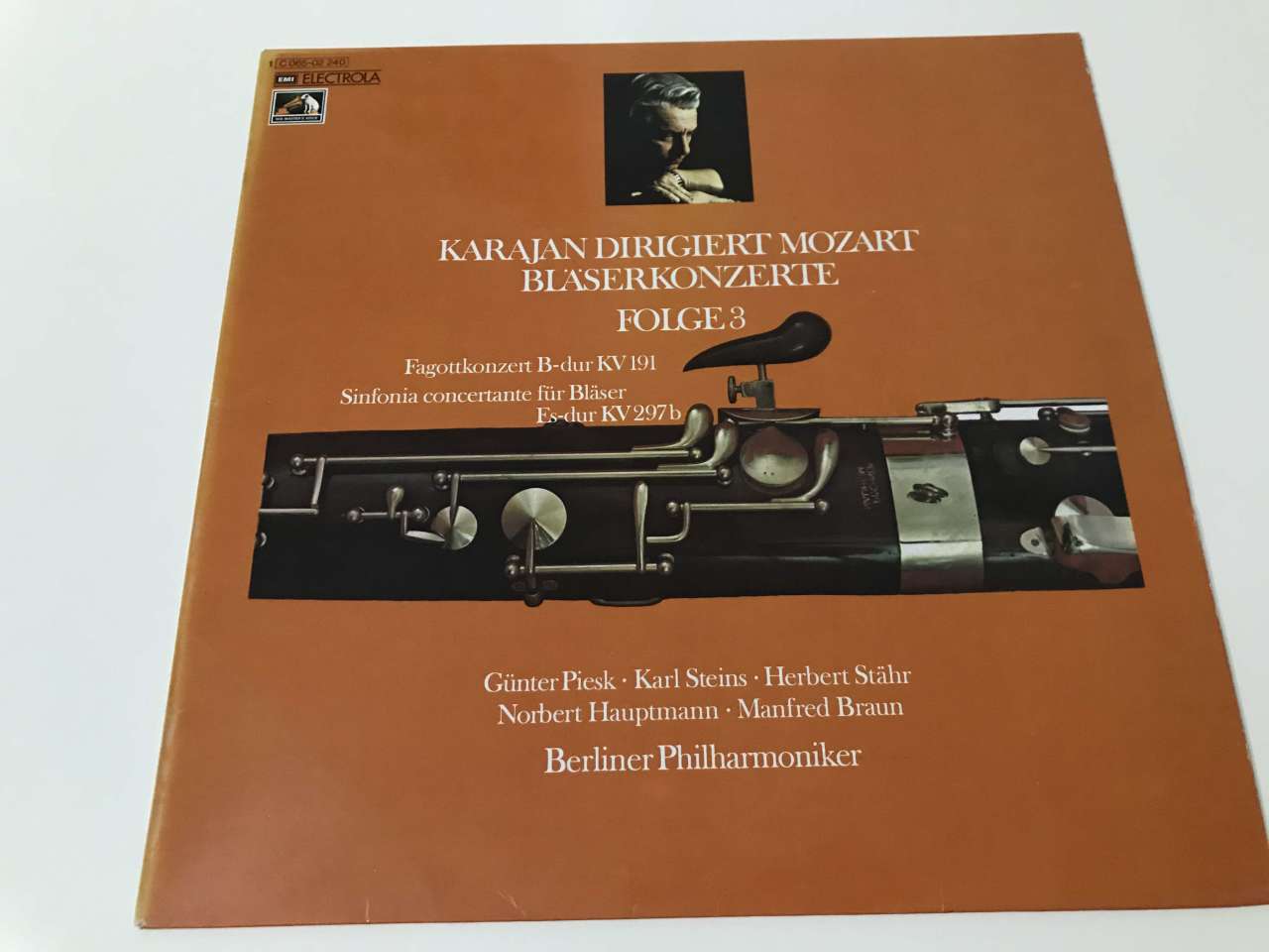 Mozart - Berlin Philharmonic Orchestra – Karajan Dirigiert Mozart - Bläserkonzerte; Folge 3