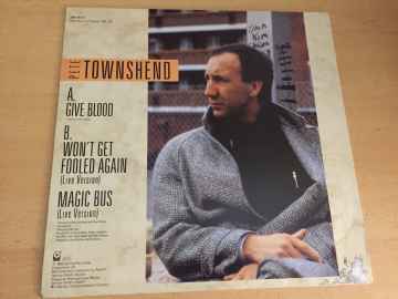 Pete Townshend ‎– Give Blood