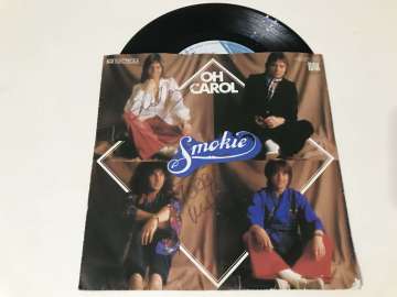 Smokie – Oh Carol (Orijinal imzalı kapak)