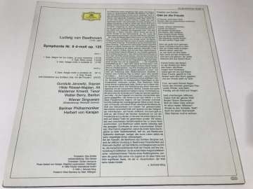 Beethoven - Herbert Von Karajan, Berliner Philharmoniker, Gundula Janowitz, Hilde Rössel-Majdan, Waldemar Kmentt, Walter Berry, Wiener Singverein – Symphonie Nr. 9