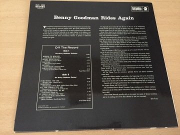 Benny Goodman ‎– Benny Rides Again