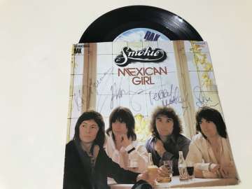 Smokie – Mexican Girl (Orijinal İmzalı Kapak)