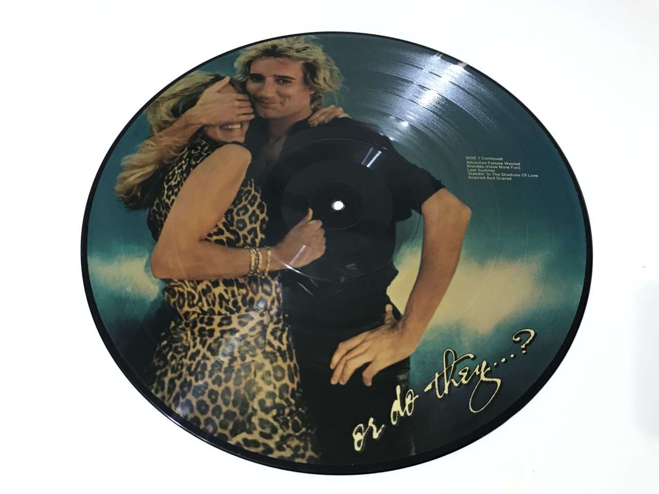 Rod Stewart – Blondes Have More Fun (Resimli Plak)