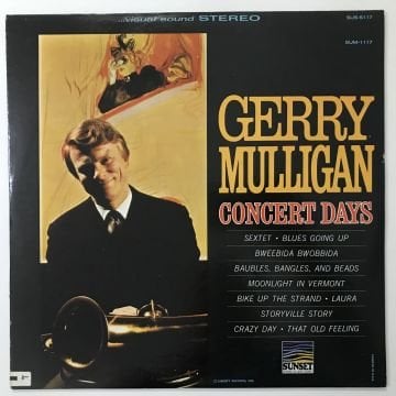 Gerry Mulligan – Concert Days