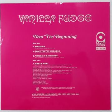 Vanilla Fudge – Near The Beginning