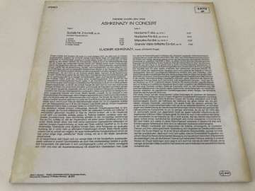 Ashkenazy, Chopin – Ashkenazy In Concert