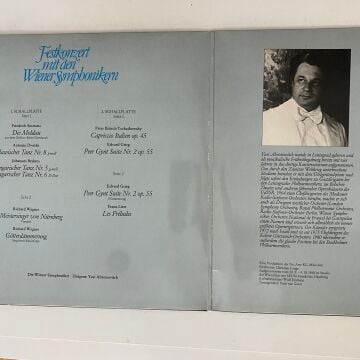 Yuri Ahronovitch, Wiener Symphoniker ‎– Galakonzert Der Wiener Symphoniker 2 LP
