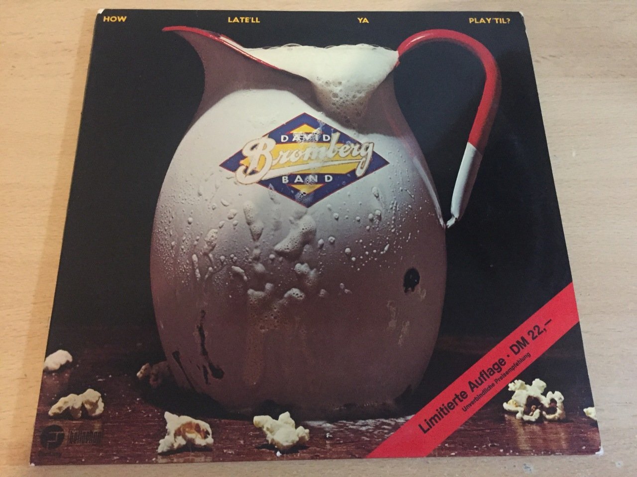 David Bromberg Band ‎– How Late'll Ya Play 'Til 2 LP