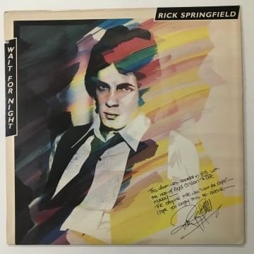 Rick Springfield – Wait For Night ( Posterli )