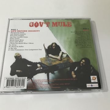 Gov't Mule – Life Before Insanity & Dose 2 CD