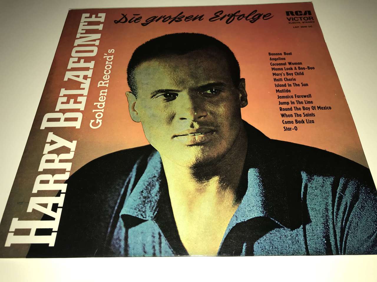 Harry Belafonte ‎– Die Großen Erfolge - Golden Records