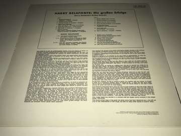 Harry Belafonte ‎– Die Großen Erfolge - Golden Records