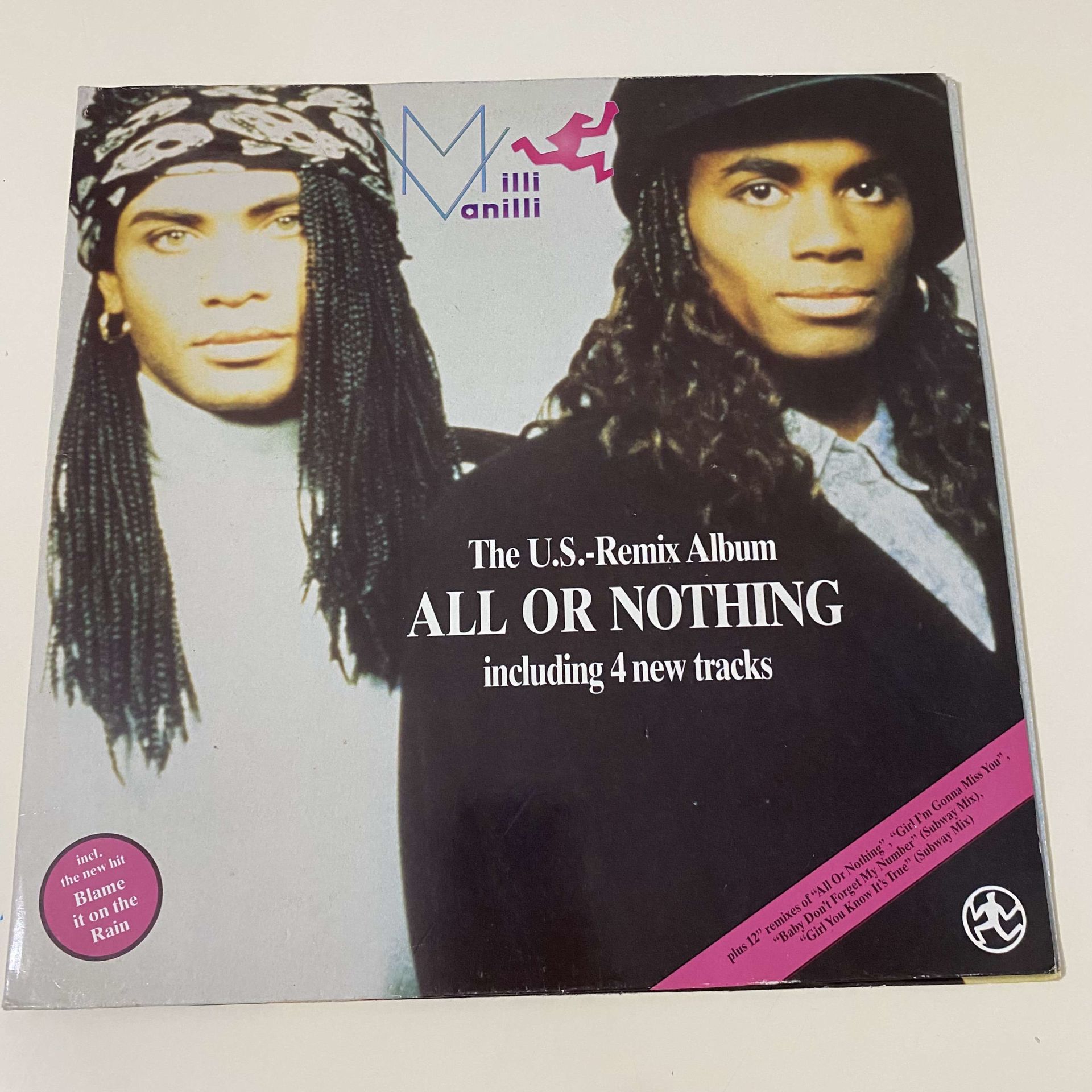 Milli Vanilli ‎– All Or Nothing - The U.S. Remix Album