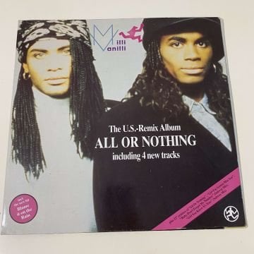 Milli Vanilli ‎– All Or Nothing - The U.S. Remix Album