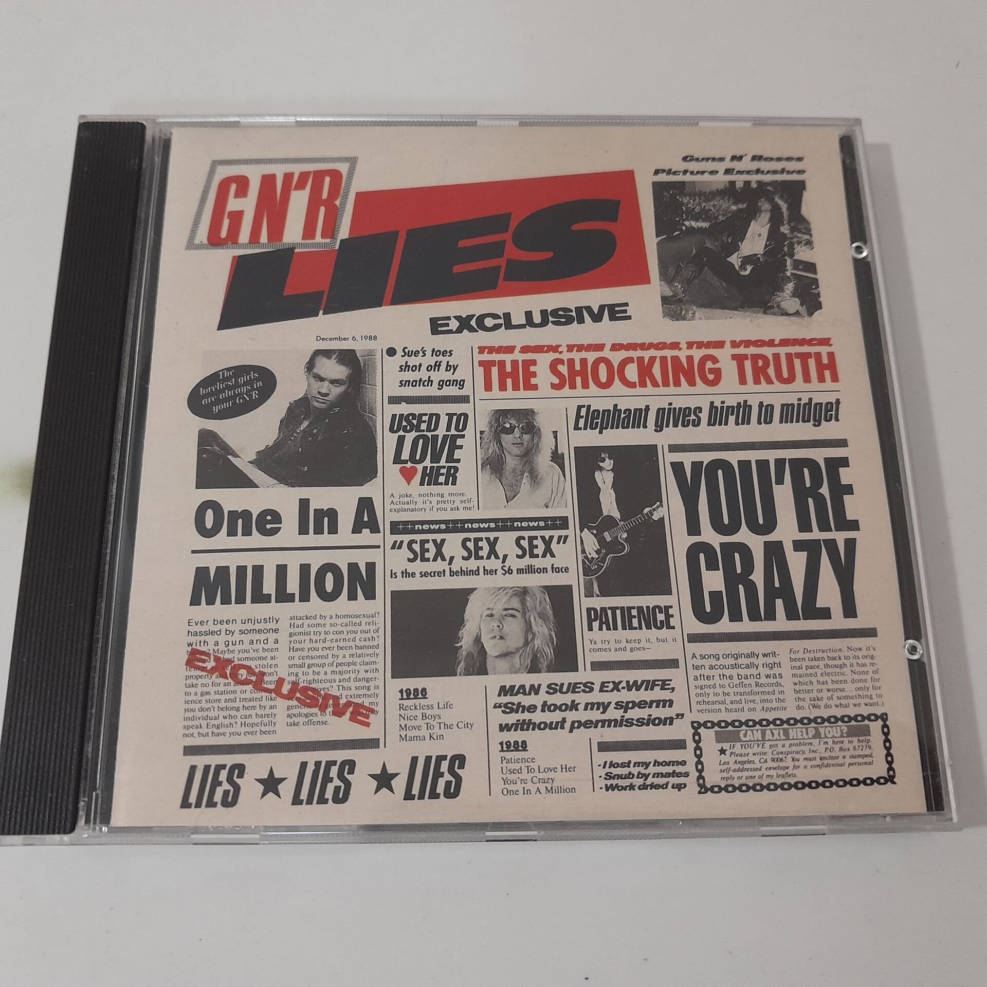 Guns N' Roses – G N' R Lies