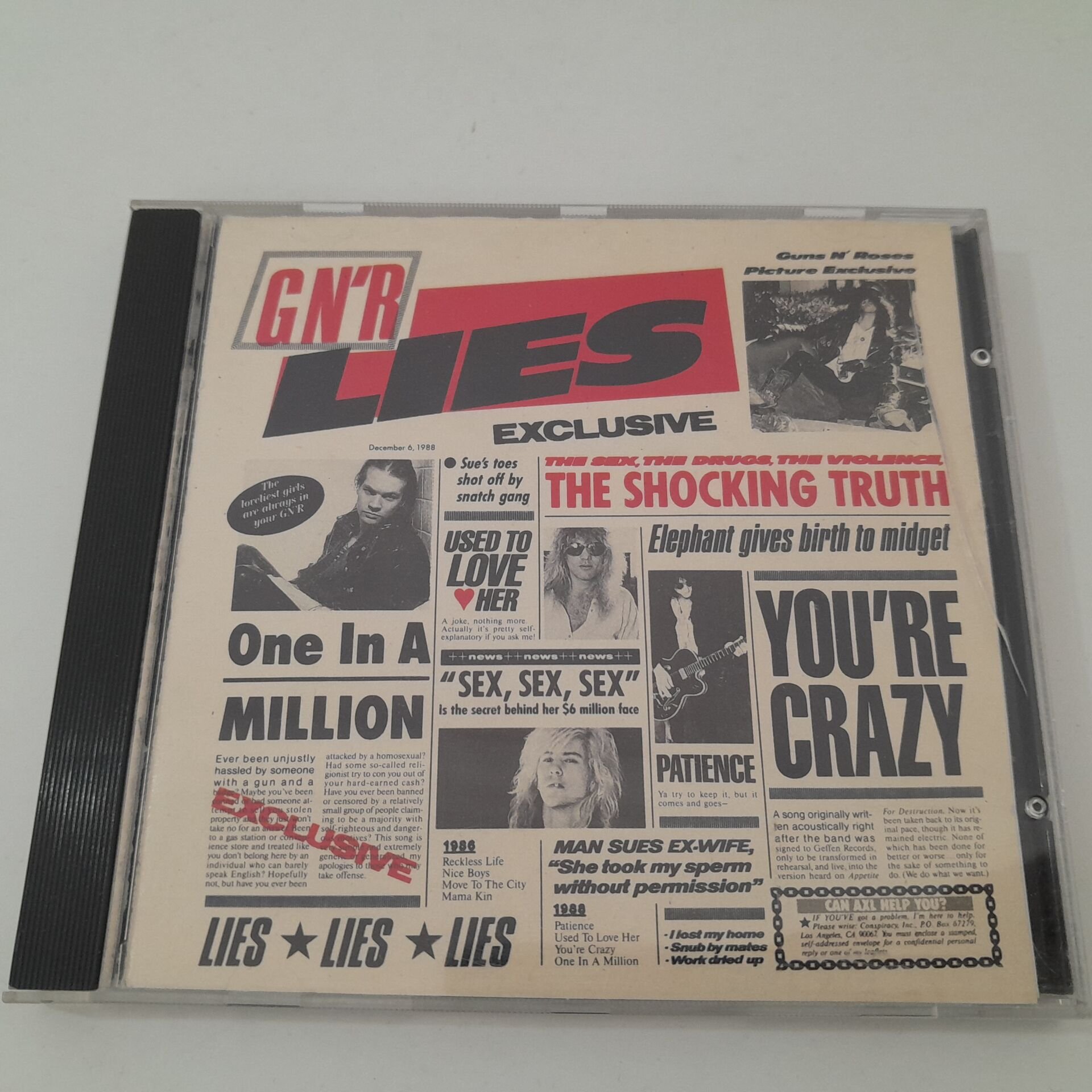 Guns N' Roses – G N' R Lies