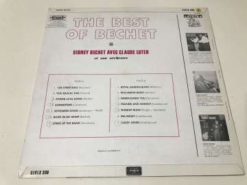 Sidney Bechet Avec Claude Luter Et Son Orchestre – The Best Of Bechet