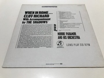 Cliff Richard ‎– When In Rome