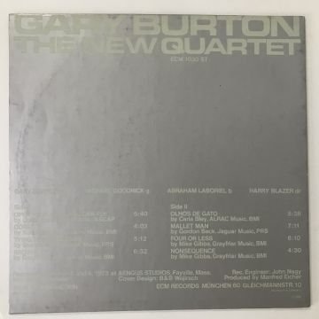 Gary Burton – The New Quartet