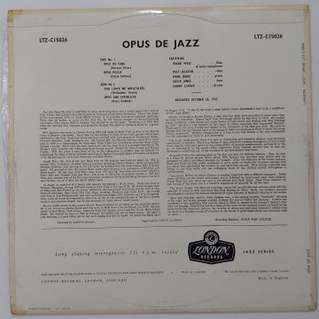 Milt Jackson – Opus De Jazz