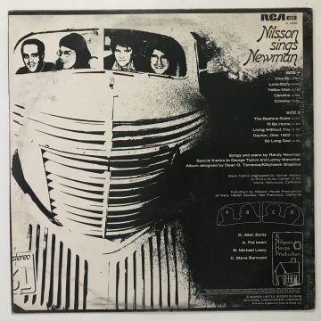 Nilsson – Nilsson Sings Newman