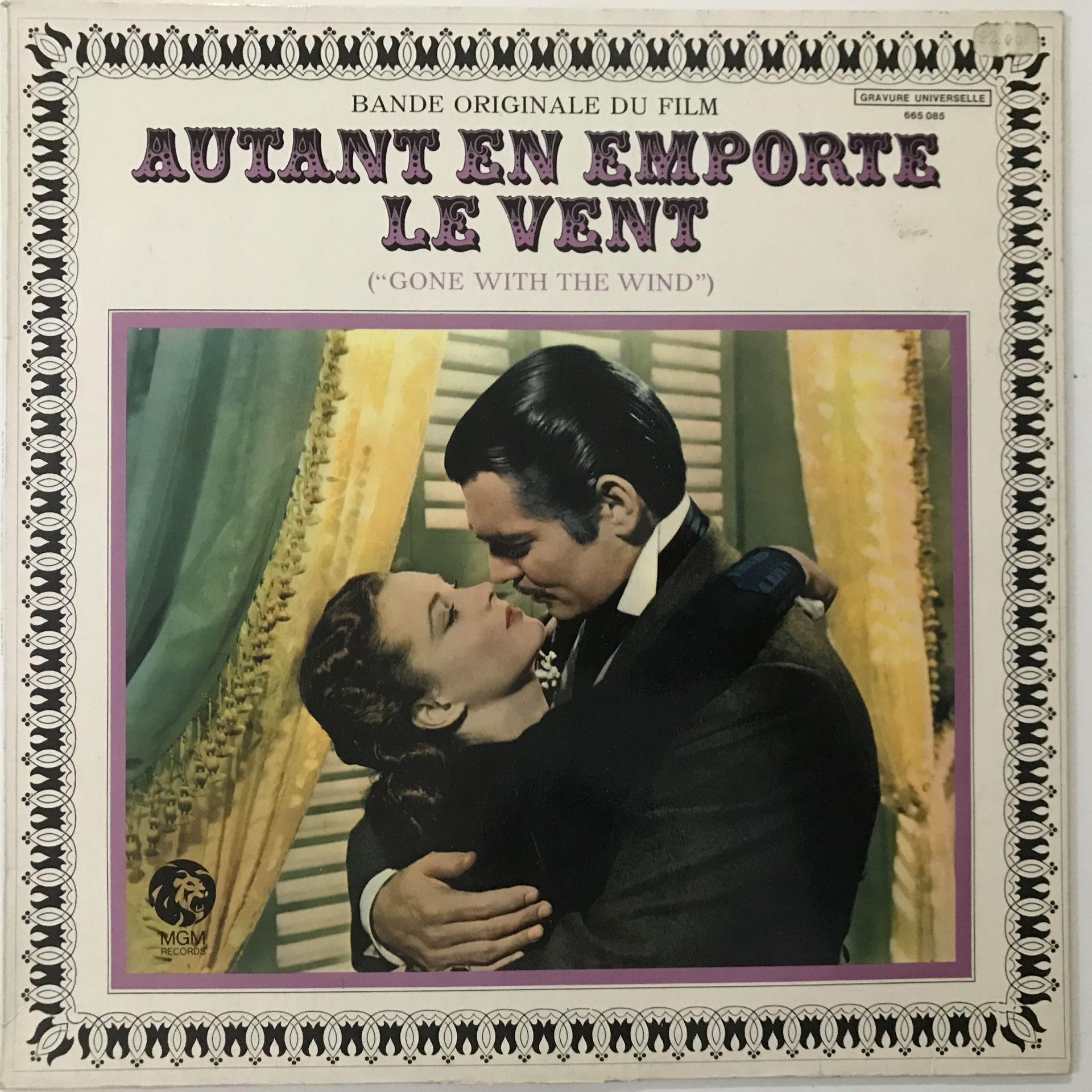 Max Steiner – Bande Originale Du Film ''Autant En Emporte Le Vent'' (''Gone With The Wind'')
