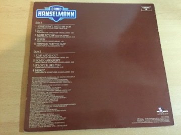 David Hanselmann ‎– Somebody's Watchin' You