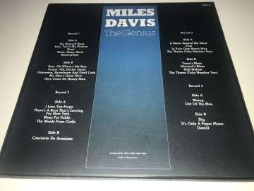 Miles Davis – The Genius (4 LP Kutulu Set)