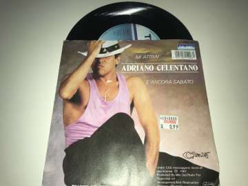Adriano Celentano ‎– E'Ancora Sabato / Mi Attrai