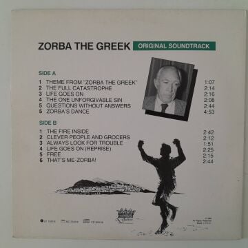 Mikis Theodorakis ‎– Zorba The Greek (Original Soundtrack Album)