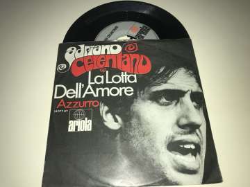 Adriano Celentano ‎– La Lotta Dell'Amore / Azzurro