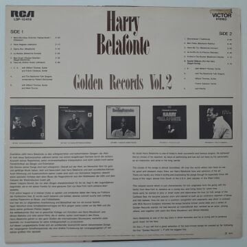 Harry Belafonte ‎– Golden Records, Vol. 2
