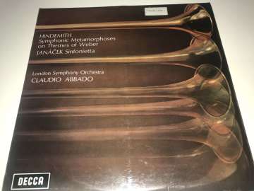 Hindemith / Janáček – London Symphony Orchestra, Claudio Abbado ‎– Symphonic Metamorphoses On Themes Of Weber / Sinfonietta
