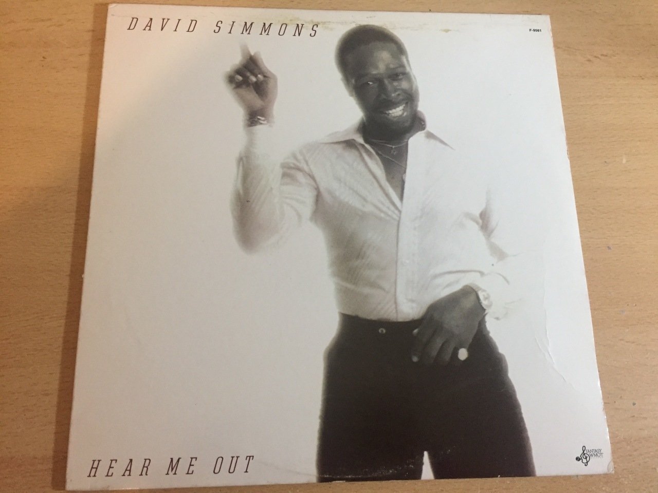 David Simmons  ‎– Hear Me Out