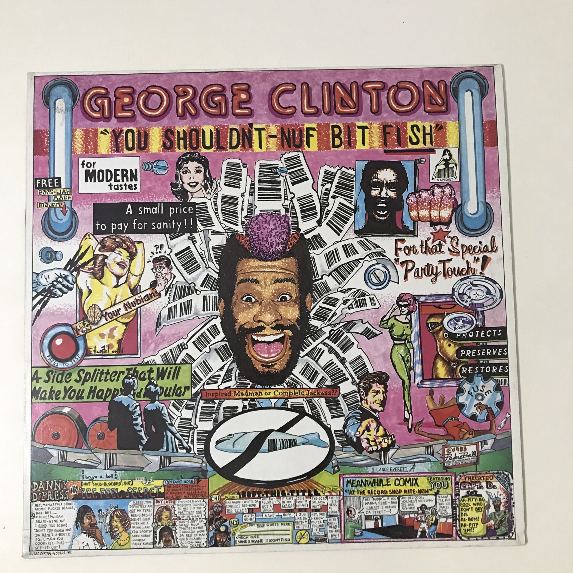 George Clinton – You Shouldn't-Nuf Bit Fish