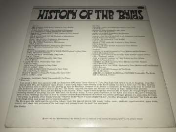 The Byrds ‎– History Of The Byrds 2 LP