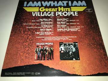 Village People ‎– I Am What I Am - The Best Of Village People