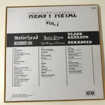 Motörhead, Judas Priest, Black Sabbath – Heavy Metal Vol. 1 3 LP (Kutulu Set)