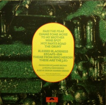 The J.B.'s ‎– Pass The Peas