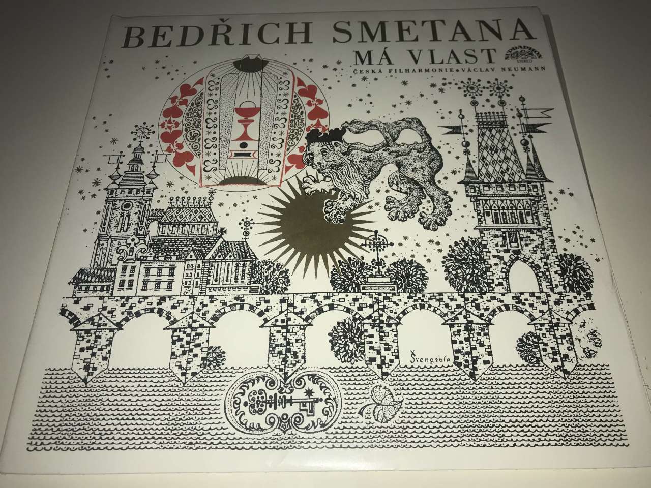 Bedřich Smetana - Česká Filharmonie • Václav Neumann – Má Vlast 2 LP