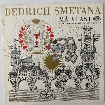 Bedřich Smetana - Česká Filharmonie • Václav Neumann – Má Vlast 2 LP