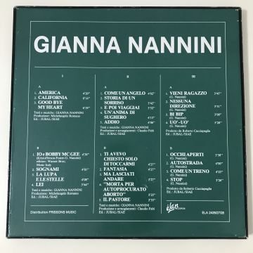 Gianna Nannini – G. N. 3 LP (Kutulu Set)