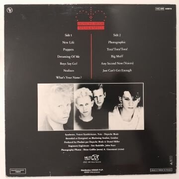 Depeche Mode ‎– Speak & Spell